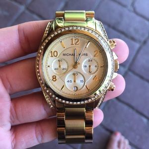 Michael Kors Gold Ritz Watch